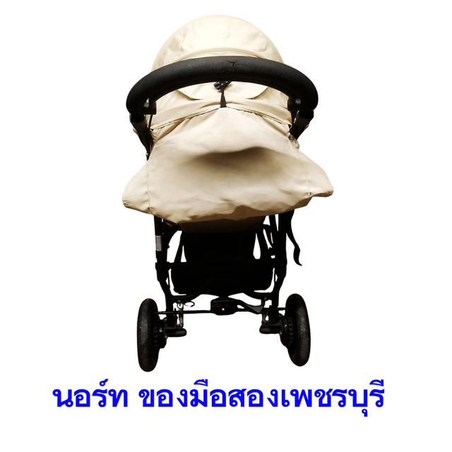 รถเข็นเด็ก 3 ล้อ Air Buggy Co Co สีครีม มือสอง