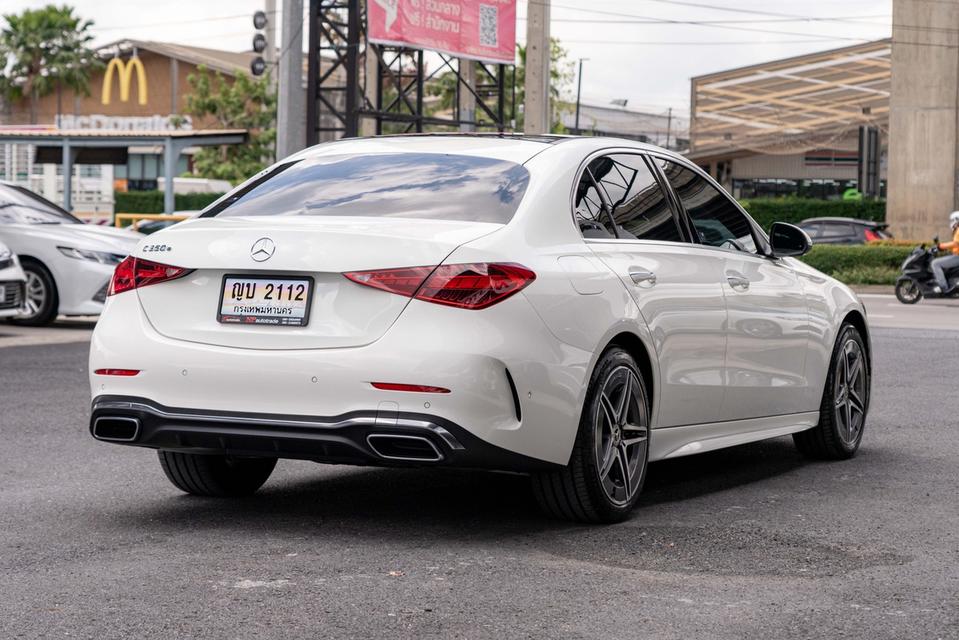 (แจ้งรหัสรถ NP2112) รุ่นรถ : BENZ C350e AMG DYNAMICปีรถ : 2024 รูปที่ 9