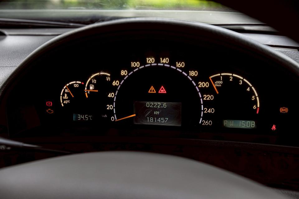 Benz S280 ปี 2001 สีเทา สวยสภาพดี  17