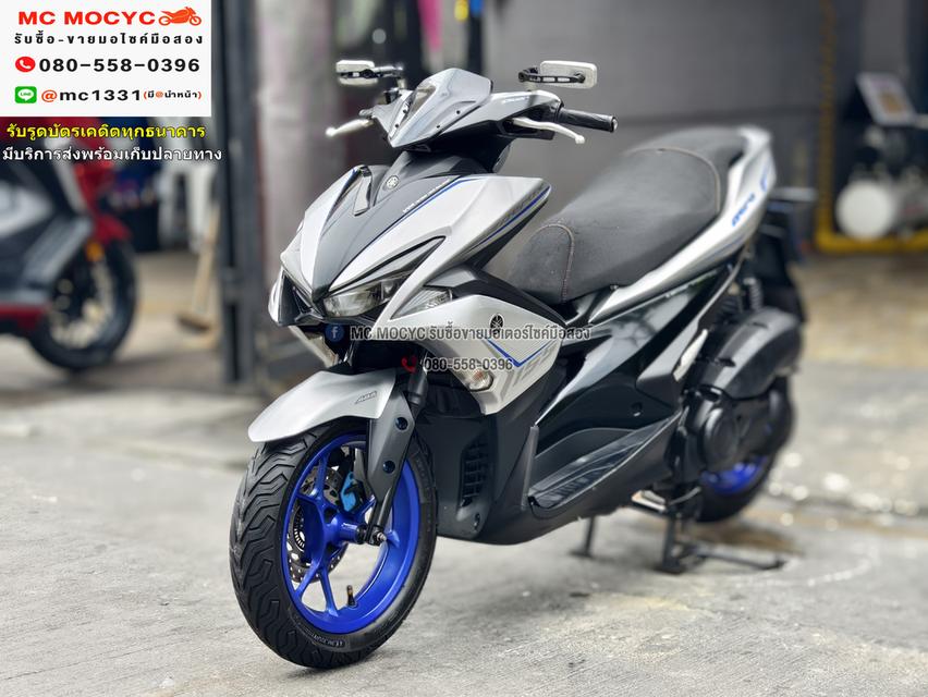 Aerox รุ่นTop Abs 2017 เครื่องท่อเดิมเสียงเงียบ ใช้งานได้ปกติ ชุดสีตามสภาพ มีเล่มเขียวชุดโอนให้ครบ NO1048