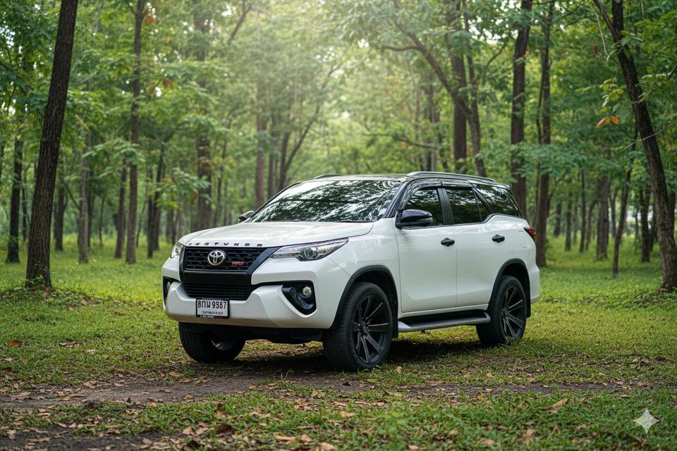 🔥ฟรีดาวน์ FORTUNER 2.8 TRD รถสวย ขับดีมาก Toyota FORTUNER 2.8 TRD Sportivo 2WD Black Top AT ปี 2019