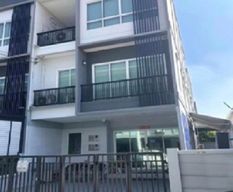 ให้เช่า ทาวน์โฮม 3 ชั้น หมู่บ้านสัมมากร อเวนิว รามอินทรา วงแหวน ติดถนนคู้บอน หลังมุม บ้านสวยมาก ตกแต่งเป็นสำนักงาน 3