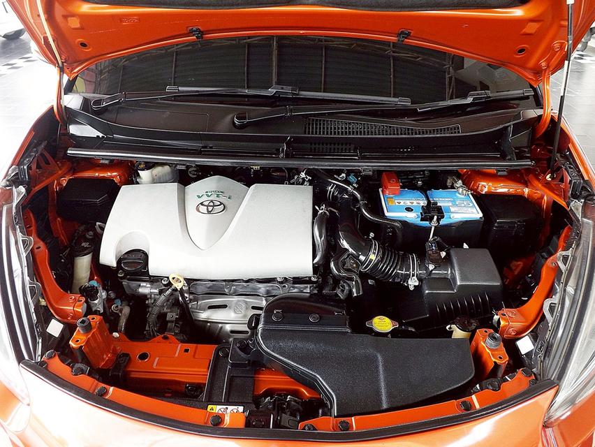 รหัสรถ KCY4643 TOYOTA SIENTA 1.5V AUTO ปี 2018 สีส้ม 16