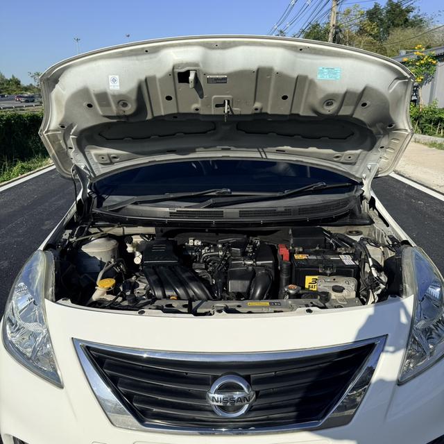 NISSAN ALMARA VL TOP AUTO 2012 ✅ไม่เคยชนไม่เคยคว่ำไม่น้ำท่วมไม่แก็ส ❇️ปุ่มสตาร์ท ภายในสะอาด ✅Aisbag ABS รถดีพร้อมใช้ ❇️เล่มสวยพร้อมโอน คู่มือรถครบ 12