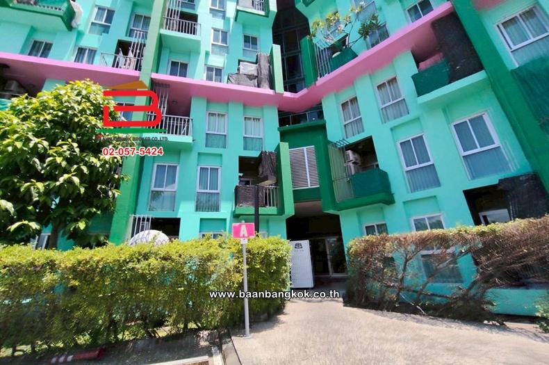 คอนโดมิเนียม เนื้อที่ 32.78 ตร.ม. โครงการ พาร์ค เอ็กโซ เกษตร-นวมินทร์ : Parc Exo Kaset - Nawamin (ซอยนวมินทร์ 74 แยก 3-8) 1
