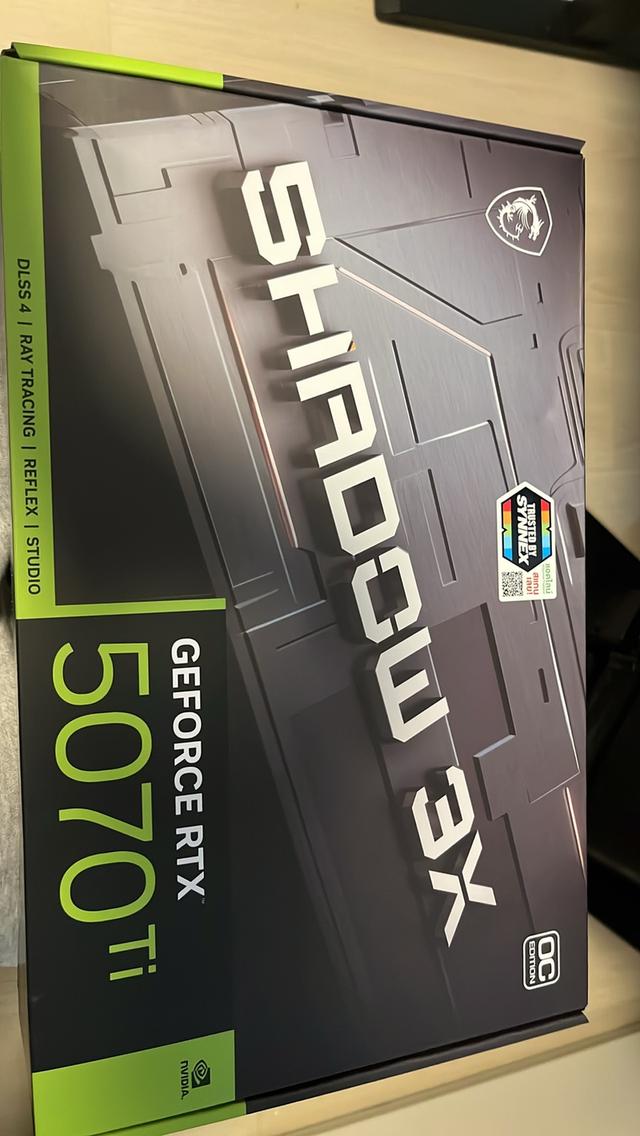 GeForce RTX 5070Ti 16GB Used for 2 months have warranty 24months.