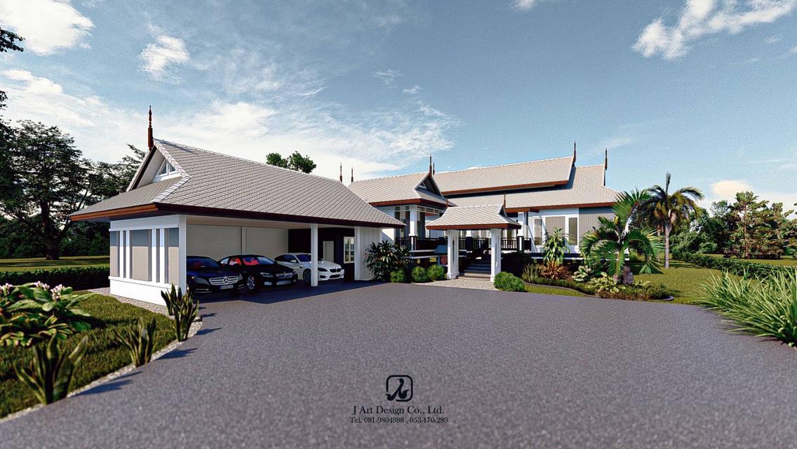 บ้าน ออกแบบพร้อมสร้างบ้าน บริการรับเหมาทั่วไทย 2
