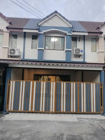 บ้านดอนหัวฬ่ออมตะนครชลบุรี หมู่บ้านอโนมา3 ทาวน์เฮ้าส์2ชั้น หน้ากว้าง5เมตร จอดรถได้2คัน