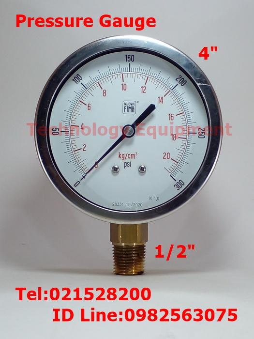 Pressure Gauge  มีสต็อกในไทย  เปิดใบกำกับภาษีได้ พร้อมส่งด่วน ส่งไว รูปที่ 9