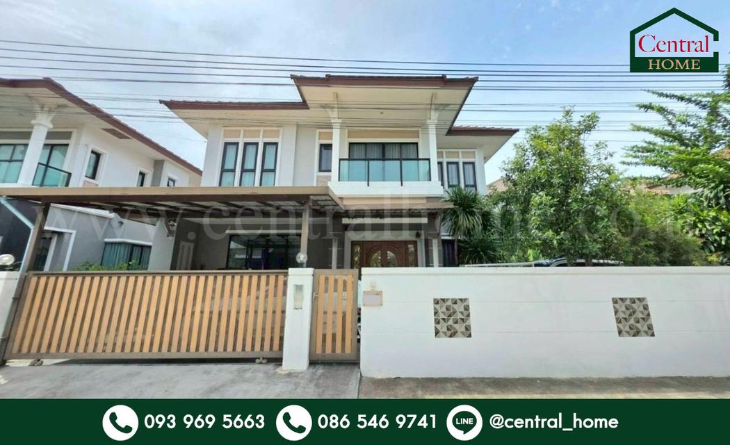 บ้านเดี่ยว 117.4 ตร.วา ลัดดาวิลล์ 4 บ้านกล้วย - ไทรน้อย  1