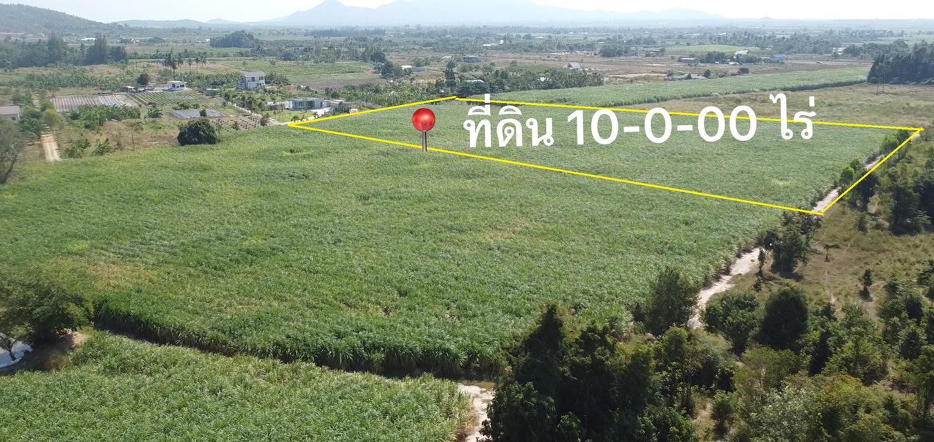 ที่ดินสวย 10 ไร่ เพียง 6.8 ล้าน ห้วยทรายเหนือ ชะอำ 3