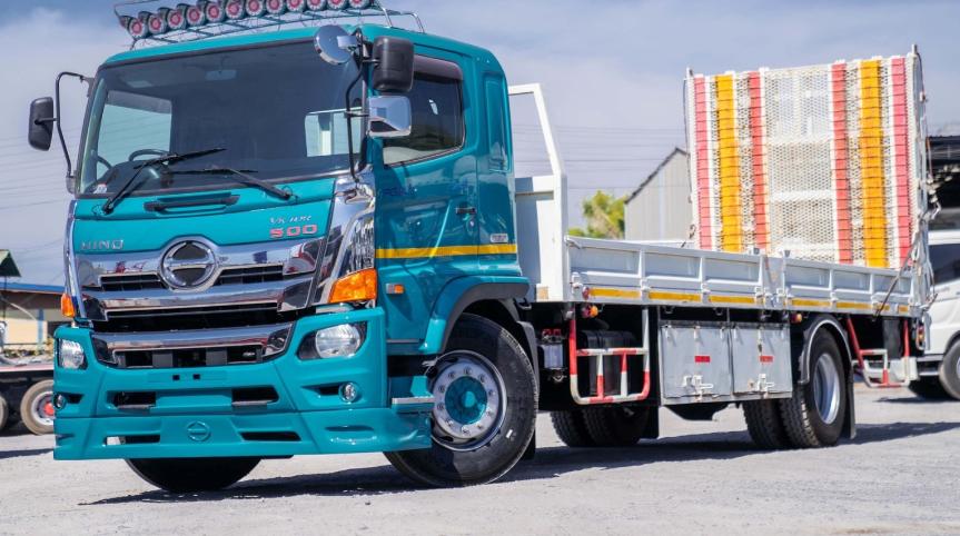 HINO FG8J 240 แรง 6 ล้อ ปี 59 ท้ายลาด