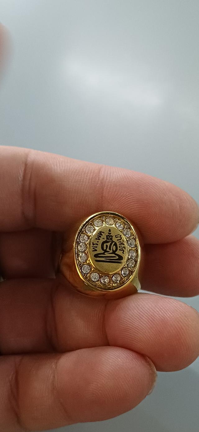 แหลวนหลวงพ่อโสธร ล้อมเพชร ทอง 14K ปลุกเสกวัดโสธร รูปที่ 7