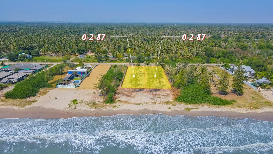 ที่ดินกุยบุรี 2แปลง แปลงละ 287 ตารางเมตร  9