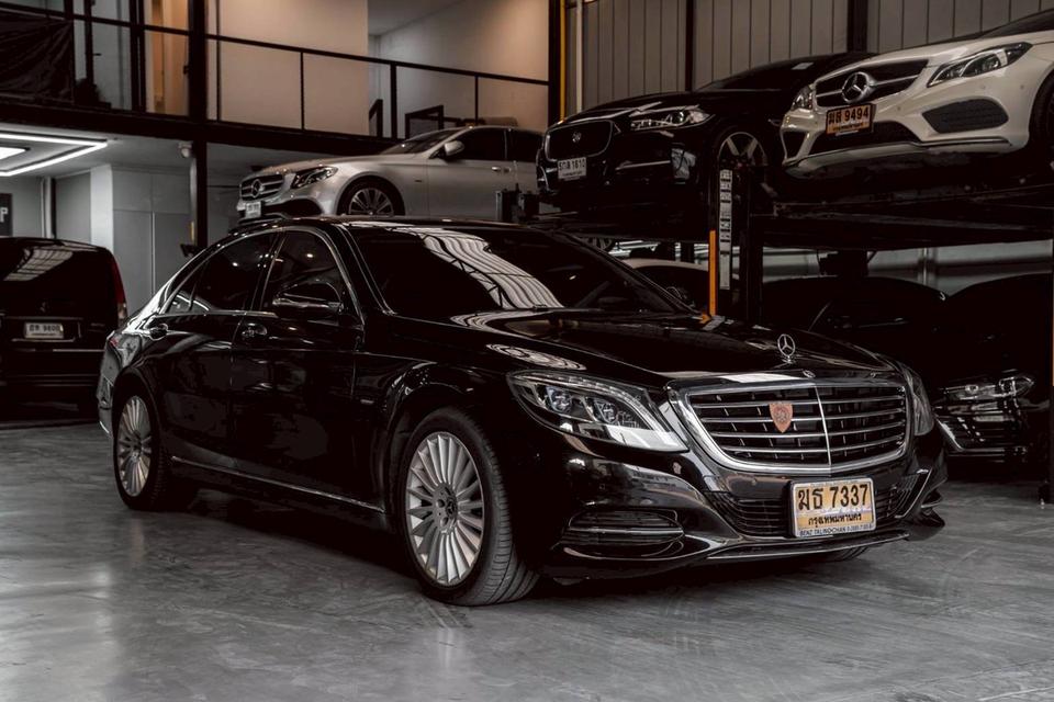 รหัสรถ 67GG7337 2017 BENZ S500e Exclusive Premium สีดำ  12