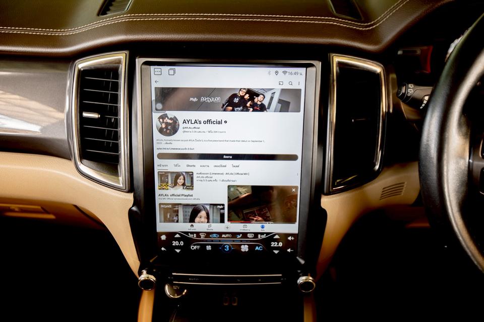 Ford Everest 2.2 Titanium Sunloof ปี 2018 สีดำ มือเดียวป้ายแดง 15