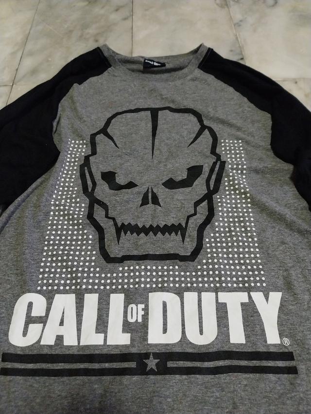 เสื้อยืดแขนยาว แนวเกมส์ Call Of Duty แท้ มือสอง สภาพดี ของพร้อมส่งครับ รูปย่อยที่ 2