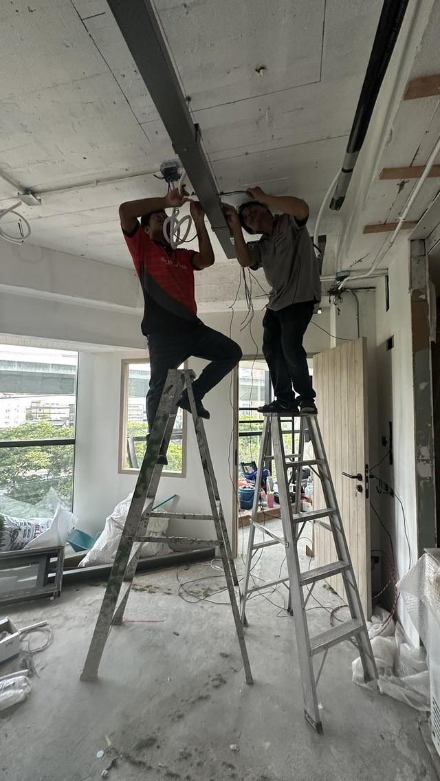 ช่างเดินสายไฟติดตั้งระบบไฟบ้านย่านบางกะปิ รูปที่ 5