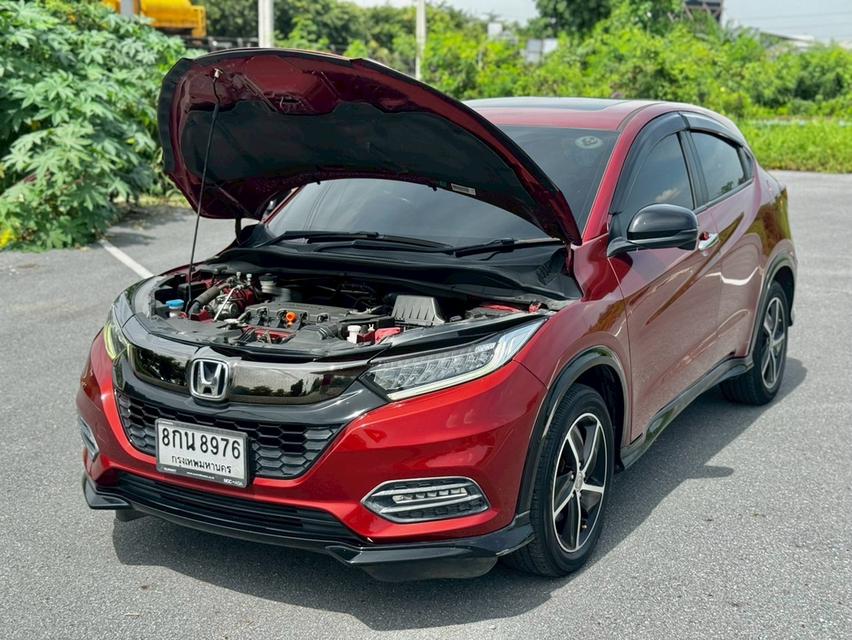 HONDA HRV 1.8 RS TOP SUNROOF (mnc)ปี 19 สีแดง  ออโต้
