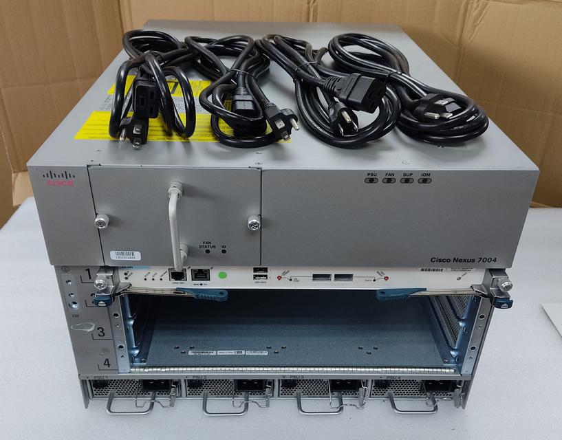 Cisco Nexus N7K-C7004 w/4 Power มือสอง ทดสอบแล้ว ประกัน 1 ปี จากผู้ขาย 3