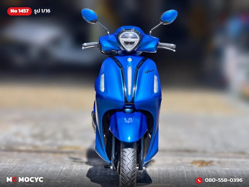 Yamaha Grand Filano Hybrid 2024 วิ่ง8000โล รถบ้านมือเดียวเครื่องท่อเดิมๆ กุญแจบุคเซอวิสครบ No.1457 รูปย่อยที่ 2
