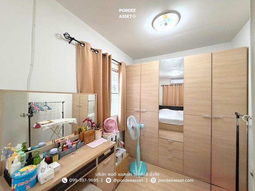 ขาย!! ทาวน์เฮ้าส์ 2 ชั้น บ้านพฤกษา 79 ลำลูกกา คลอง 3 (พนาลี 23) (หลังมุม ขนาด 32 ตร.ว.) ต่อเติมพร้อมอยู่ ลำลูกกา ปทุมธานี 9