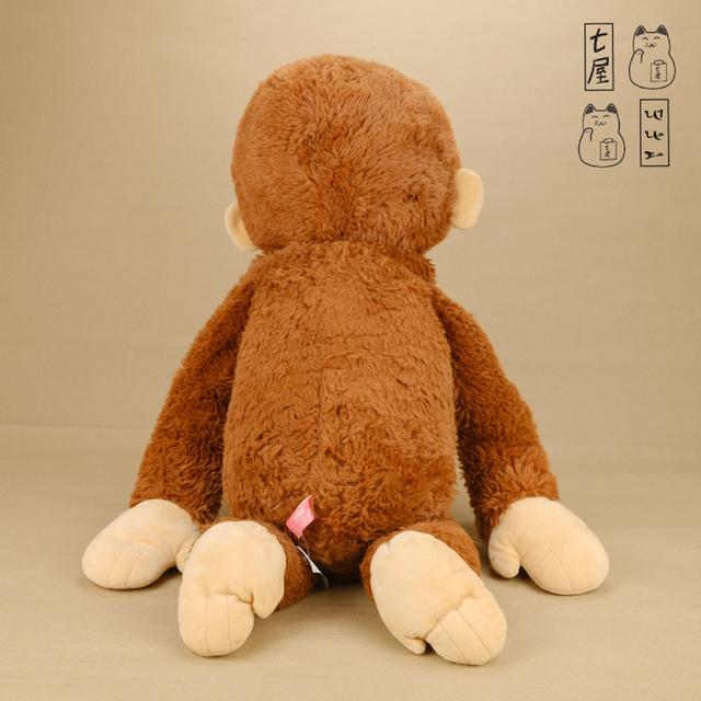 ตุ๊กตา ลิง คิวเรียส จอร์จ เจ้าจ๋อ ขนปุย 🐵 Mega Jumbo Plush 46 cm ~ SEGA・Curious George・Monkey・Fluffy Ver. ~ Universal Studios ✨ รูปย่อยที่ 4