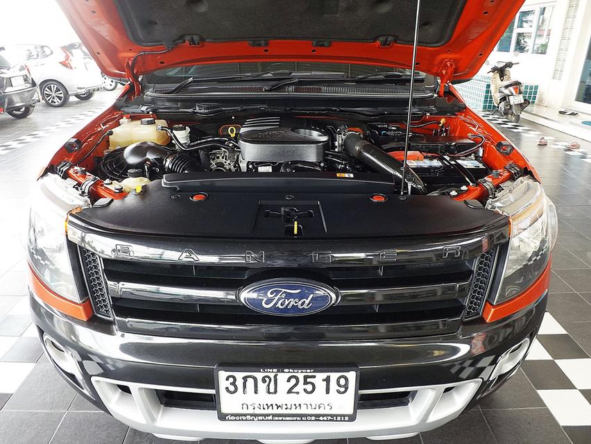 รหัสรถ KCY2519 FORD RANGER HI-RIDER DOUBLE CAB 2.2 WILDTRAK AUTO ปี 2014 16