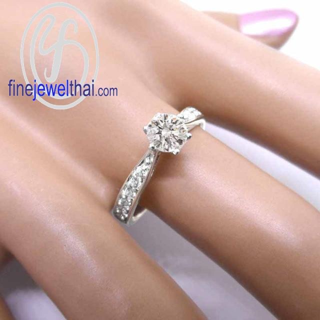 FineJewelThai ครบรอบ 25 ปี แหวนเพชร เพชรพรีเมี่ยม ราคาสุดพิเศษ R1291 รูปที่ 4