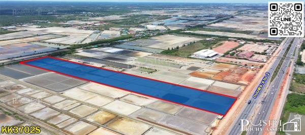 ขายที่สวย 29 ไร่เศษ เด่นสง่าบน ถ.พระราม 2 ขาเข้า เหมาะสร้างโรงงาน/ศูนย์กระจายสินค้า/ถือทำกำไร - KK3702S 2