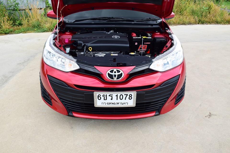 ขับดีมาก ฟรีดาวน์ TOYOTA YARIS 1.2J เกียร์ออโต้ เบาะหนังจอ ทัสกรีน ABS USB AIRBAG รีโมท กล้องถอยหลังครบ ประหยัดน้ำมันพร้อมเดินทางไกล โทร0957401229 รูปที่ 8