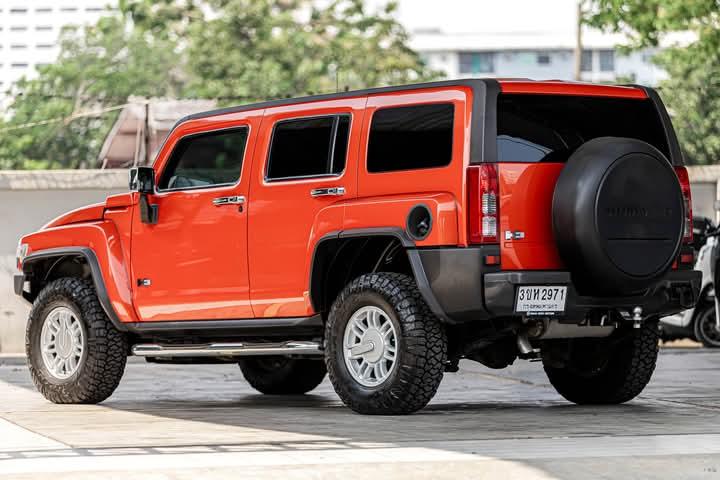 Hummer H3 สีส้มสวย 4