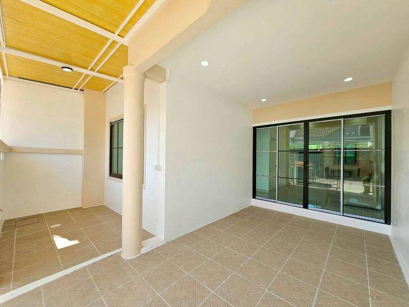 🍋หมู่บ้านร่มเงาไม้ ถนนวัดลาดปลาดุก🍋ทาวน์เฮ้าส์ชั้นเดียว ตกแต่งใหม่พร้อมอยู่ แถมเฟอร์นิเจอร์ 5