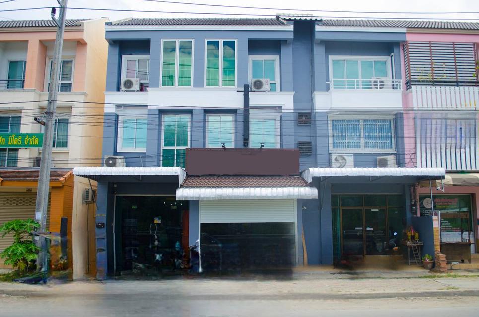 อาคารพาณิชย์3ชั้น ติดถนนวงแหวนรอบ2 ใกล้แหล่งชุมชน แมคโคร บิ๊กซี ม.พายัพ สถาณทูตอเมริกา 1