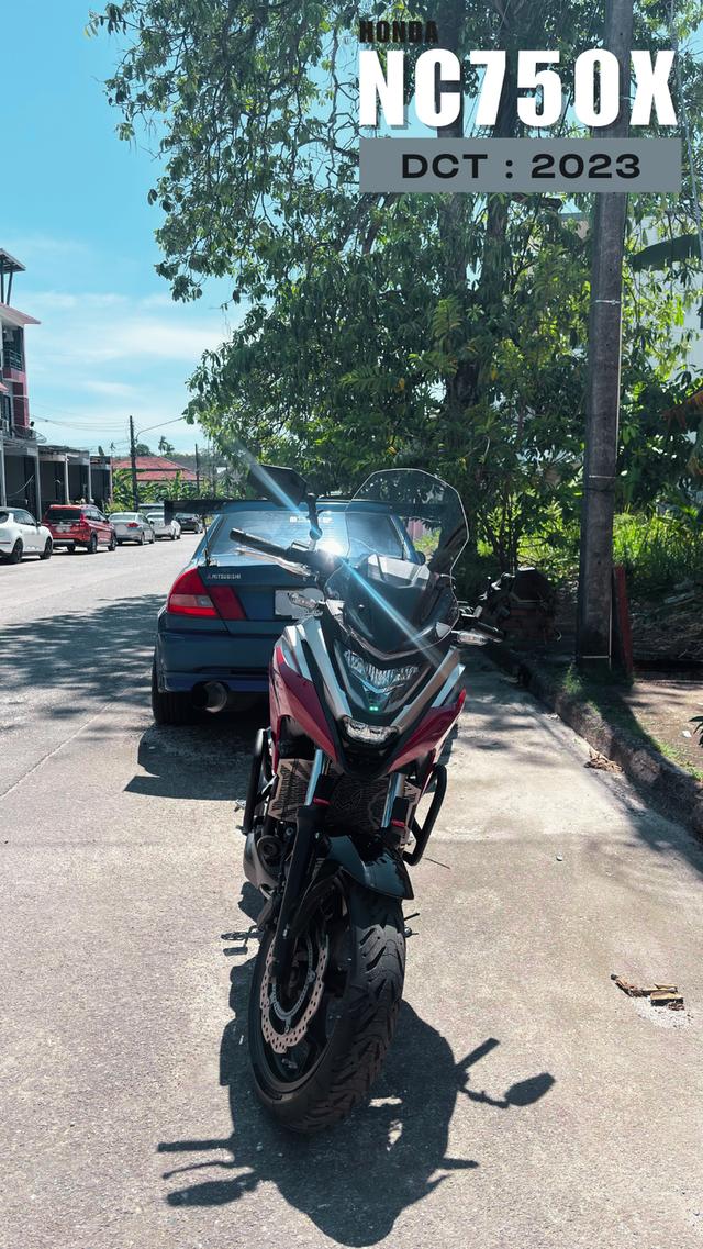 Honda NC750X DCT (เกียร์ออโต้) ปี 2023 จดทะเบียน 2024 - มีเล่มเขียว / แต่งเต็มพร้อมลุย รูปที่ 13