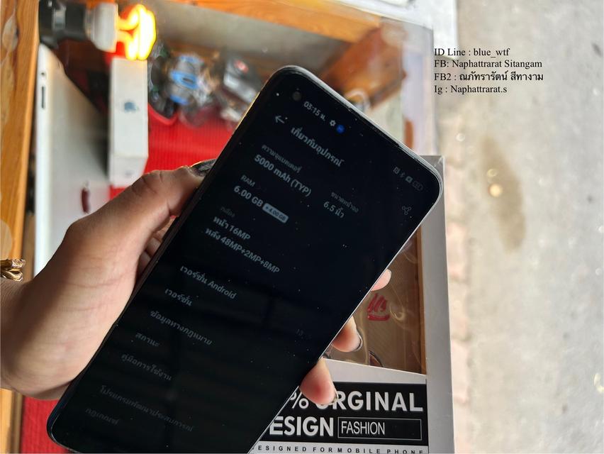 OPPO A74 5G Rom128 Ram6 กล้อง4เลนส์ สภาพสวย ใช้งานปกติ ได้ทุกซิม มีเคสให้ 6