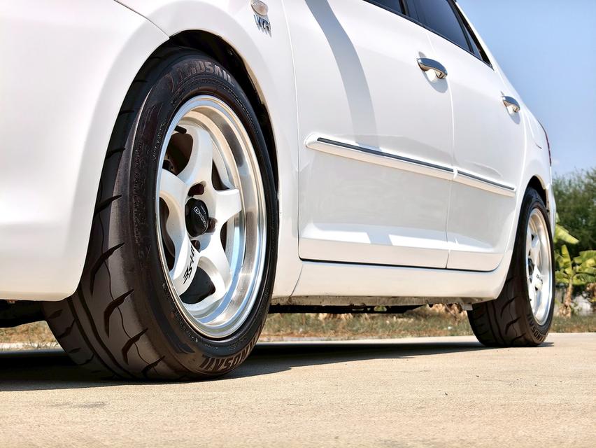 TOYOTA Vios 1.5E M/T ปี 2010 💯  🚘 รถสีขาว [Super White] 💯 รถบ้าน มือเดียวป้ายแดง 💯 🕰 เลขไมล์ 207,xxx km.  รับซื้อขาย รถยนต์มือสอง  TEL 085337553 รูปที่ 7