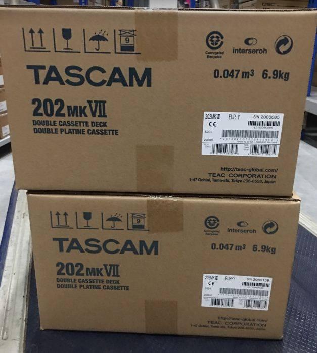 เปิดจอง TASCAM 202MK7 เครื่องเล่นเทปคู่ with USB Port ประกันศูนย์ 2