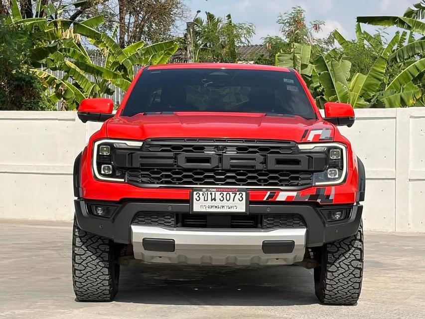 ปี 2022 FORD RANGER, 3.0 RAPTOR ECOBOOST4WD โฉม DOUBLE CAB สีส้ม สวยจัดๆ