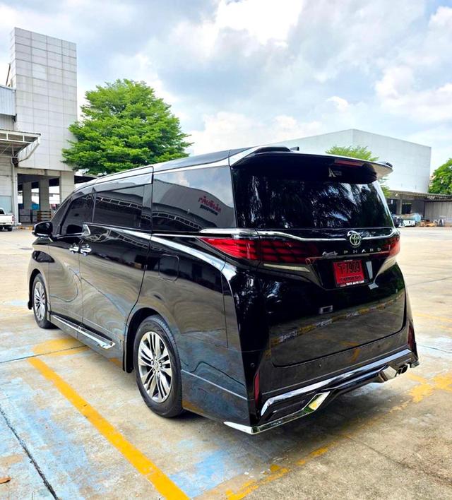 TOYOTA ALPHARD Z 2WD สีดำ ปี 2025 ไมล์ 10,000 กม.