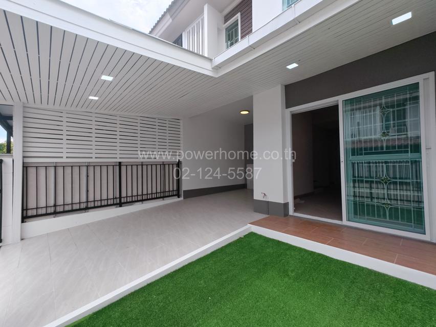 หมู่บ้านพฤกษาวิลล์ 43 พระราม 5 ซอยวัดตะเคียน ใกล้ตลาดสดพระราม 5 ถนนกาญจนาภิเษก ต.บางคูเวียง อ.บางกรวย จ.นนทบุรี