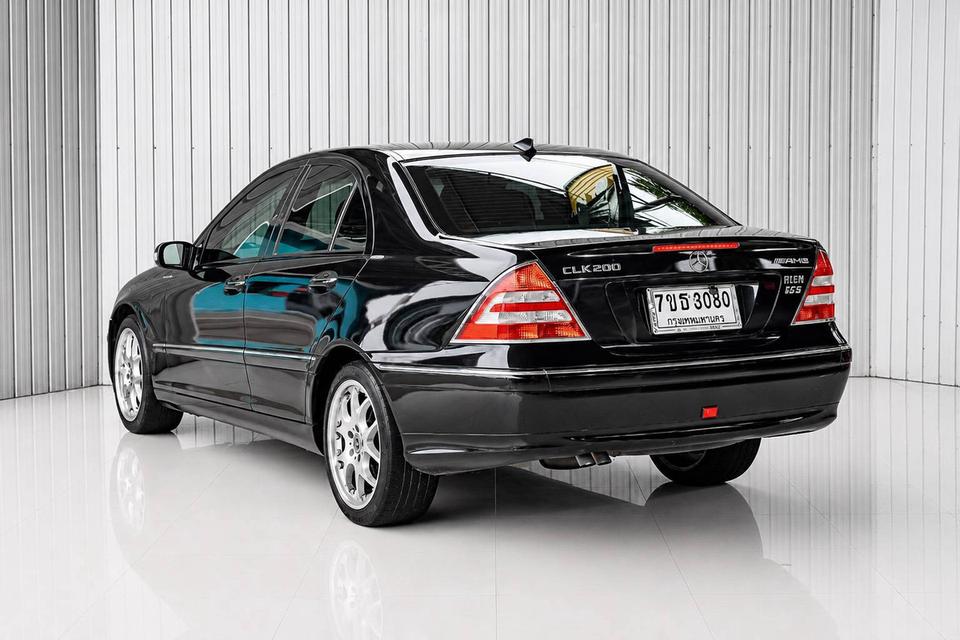 #BENZ C-CLASS, C180 1.8 KOMPRESSOR ELEGANCE ปี 2005 สีดำ�โฉม W203 ปี00-08(เลขไมล์ 247,410)ราคาขายตัด(เงินสด) 128,000.- (ขายเงินสดเท่านั้น) รูปที่ 10