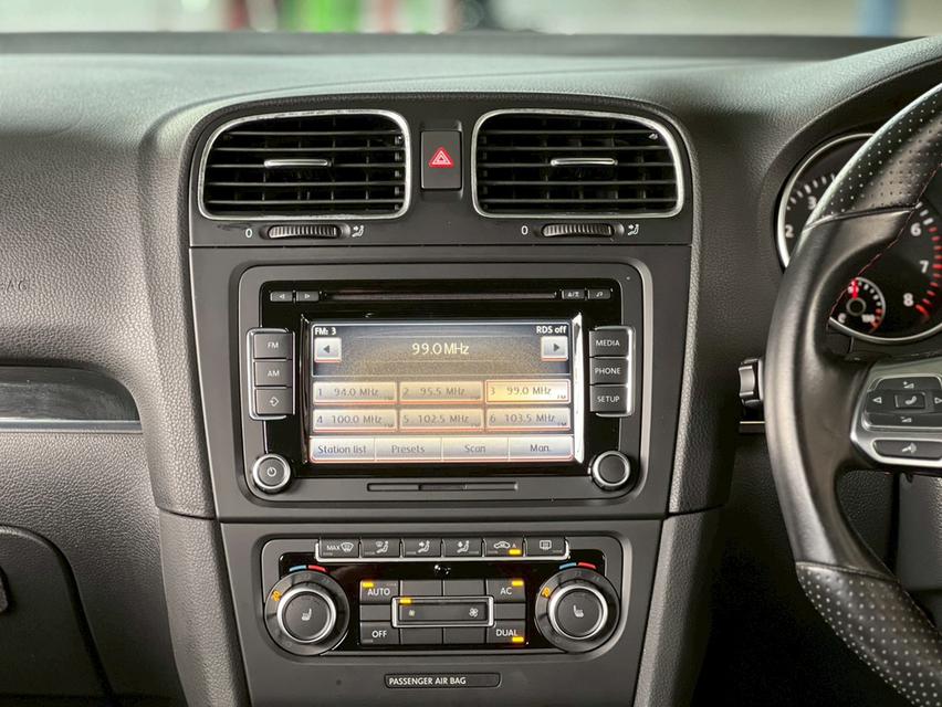 ปี 2010 VOLKSWAGEN GOLF, 2.0 GTI โฉม ปี06-13 สีดำ เครื่องยนต์ เบนซิน 10