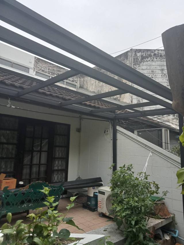 ต่อเติมบ้าน ทำโครงหลังคา เทพื้น ปูกระเบื้อง  line✅tthouse23 รูปที่ 9