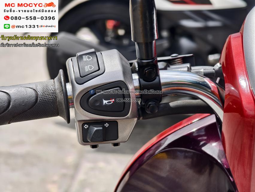 Scoopy i 2020 รถบ้านเครื่องท่อเดิม ชุดสีใหม่มาก เล่มเขียวชุดโอนครบ No1187    8