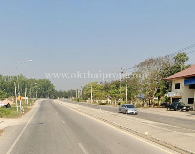 ที่ดินพร้อมต้นสักแปลงมุม ติดถนนลำปางหลวง ใกล้เทศบาลตำบลลำปางหลวง  14