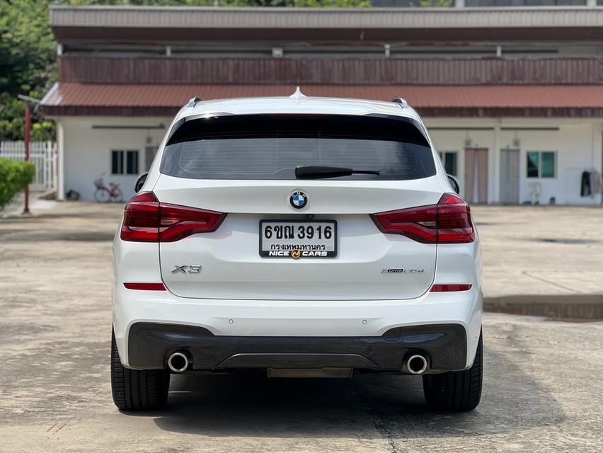 (แจ้งรหัสรถ NCT216) BMW X3 xdrive20d M Sport ขาว 2019 จด 2020 รูปที่ 8