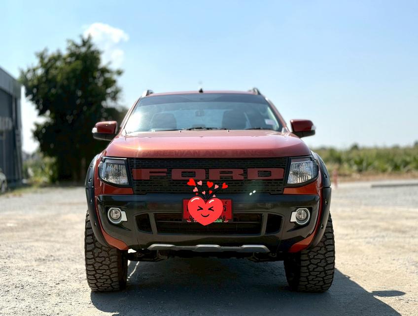 FORD RANGER 2.2 WildTrak Hi-Rider DoubleCab ปี2014รถบ้านแท้ เครื่อง+ช่วงล่างแน่นๆ 4