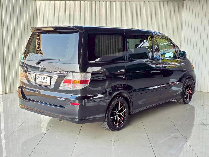 TOYOTA ALPHARD 2.4 HYBRID ปี 2007 สีดำ เกียร์ A/T โฉม ปี02-15 รูปที่ 6