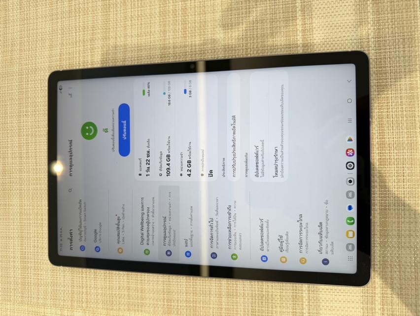Samsung TabS10 FE ใส่ซิม 128GB รูปที่ 6